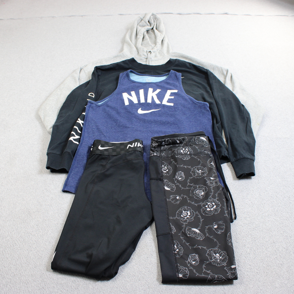 Nike Shirt Leggings Hoodie Tank Top Women Small Mixed Lot 5 Items Athleisure Gym